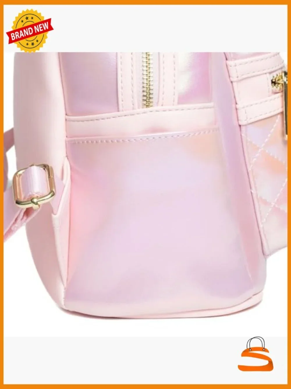 Loungefly Minnie Mouse Iridescent Faux Leather Backpack Women's
